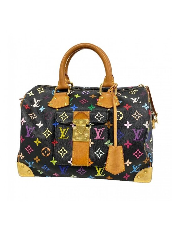 Louis Vuitton Handbags - Louis Vuitton Handbag Monogram Multicolor Speedy 30 Noir